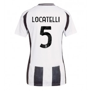 Juventus Manuel Locatelli #5 Hjemmebanetrøje Dame 2024-25 Kort ærmer